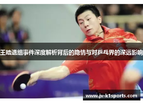 王皓退组事件深度解析背后的隐情与对乒乓界的深远影响